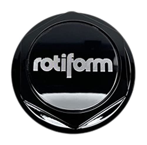 Rotiform Wheels 32170-26UK Gloss Black Snap in Center Cap replacement wheel center cap part 32170-26UK
