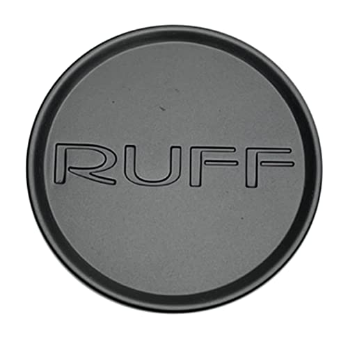 Ruff Racing Wheels MCS65NA28DC MCS65NA28 CCR006RUFMB Matte Black Center Cap replacement wheel center cap part MCS65NA28DC