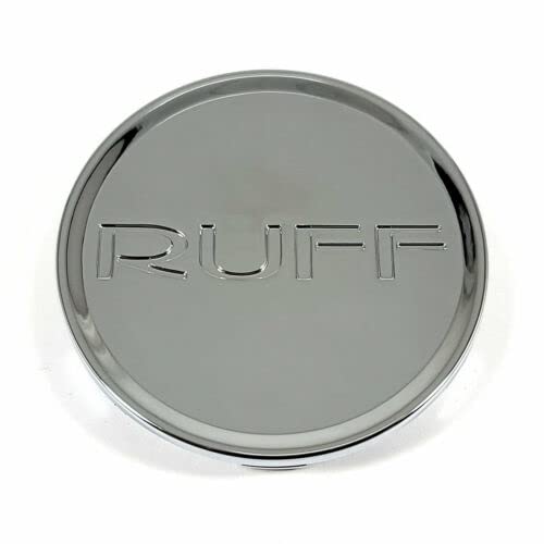 Ruff Racing Wheels PSC0006 LG2007-35 CCR006RUFC Chrome Center Cap Snap in replacement wheel center cap part PSC0006