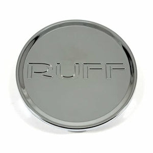 Ruff Racing Wheels PSC0006 LG2007-35 CCR006RUFC Chrome Center Cap Snap in - Wheel Center Caps