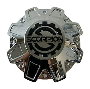 Scorpion Wheels 245/247-CAP LG1606-67 Chrome Wheel Center Cap - wheelcentercaps