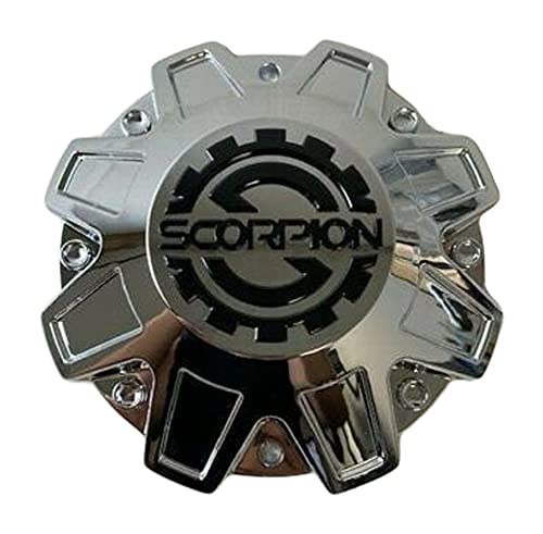 Scorpion Wheels 245/247-CAP LG1606-67 Chrome Wheel Center Cap - wheelcentercaps