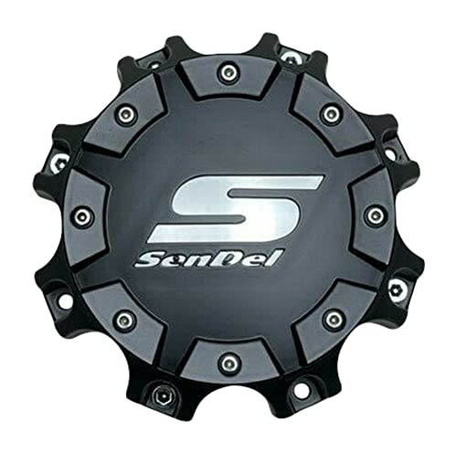 Sendel Matte Black Wheel Center Cap C566402 replacement wheel center cap part C566402