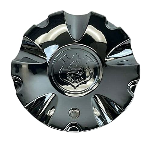 Sevizia Chrome Wheel Center Cap CSSE408-1P SJ128-06 replacement wheel center cap part CSSE408-1P