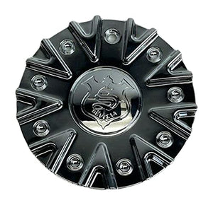 Sevizia Chrome Wheel Center Cap CSSE422-1P SJ106-06 - wheelcentercaps