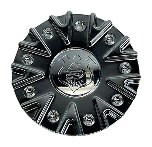 Sevizia Chrome Wheel Center Cap CSSE422-1P SJ106-06 - wheelcentercaps