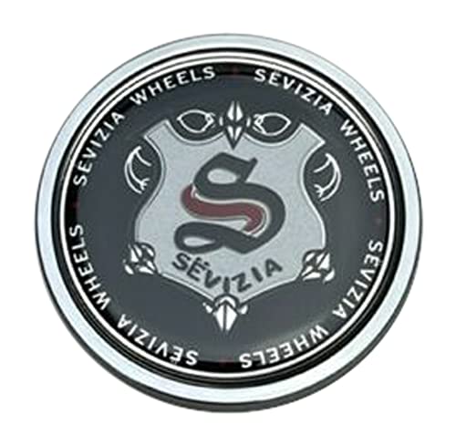 Sevizia Wheels Chrome Snap in Wheel Center Cap CC491-2P replacement wheel center cap part CC491-2P