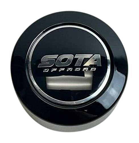 Sota Off-Road Gloss Black Snap in Wheel Center Cap A608F-5 A608F-6 replacement wheel center cap part A608F-5