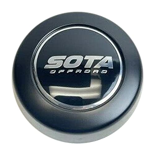 SOTA Offroad Matte Black Snap in Wheel Center Cap A608F-2 replacement wheel center cap part A608F-2