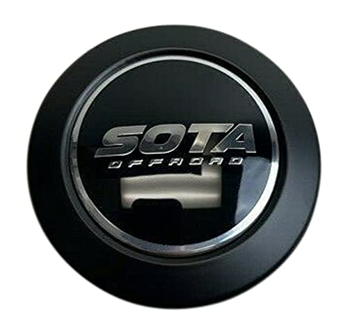 SOTA Offroad Matte Black Snap in Wheel Center Cap A608F-5 A608F-6 replacement wheel center cap part A608F-5