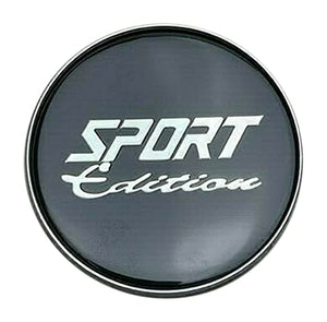 Sport Edition Gloss Black Snap in Wheel Center Cap JH3-3-CAP - wheelcentercaps