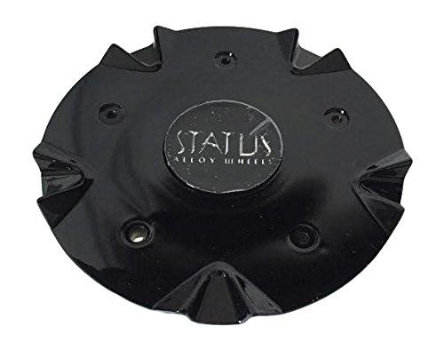 Status Dynasty S802 Wheels C515301CAP-S802 515301CAP-S802 Black Wheel Center Cap replacement wheel center cap part S802