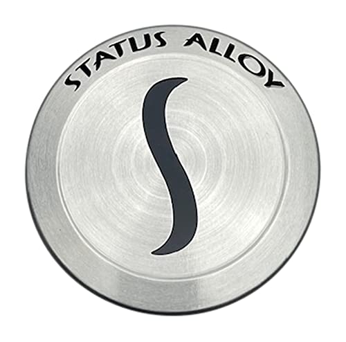 Status Wheels 1246S03 CCSTATS Silver Center Cap replacement wheel center cap part 1246S03