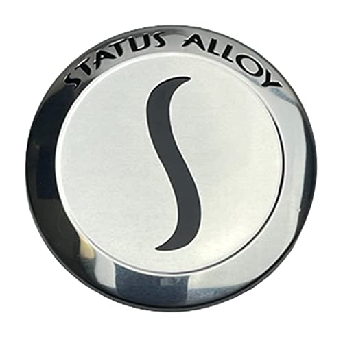 Status Wheels 1246S04 CCSTATC Chrome Center Cap replacement wheel center cap part 1246S04