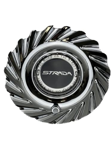 Strada Chrome Wheel Center Cap C-1087-4 C-STRA-2 replacement wheel center cap part C-1087-4