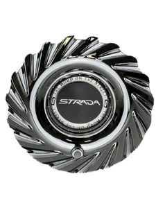 Strada Chrome Wheel Center Cap C-1087-4 C-STRA-2 - Wheel Center Caps