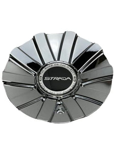 Strada Chrome Wheel Center Cap C-1213-4 - Wheel Center Caps