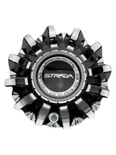 Strada Chrome Wheel Center Cap CS420-C2P SJ912-12 replacement wheel center cap part CS420-C2P