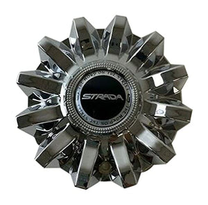 Strada Corona Wheels CS420-C1P SJ912-10 Chrome Wheel Center Cap - wheelcentercaps