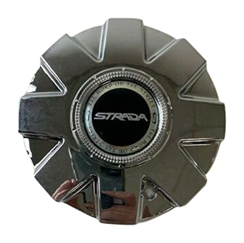 Strada Magia S28 81082285F-1 Chrome Wheel Center Cap replacement wheel center cap part 81082285F-1