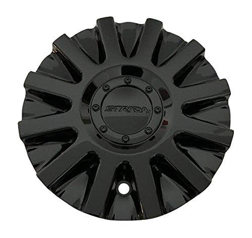 Strada Spina S16 11212285F-2 Gloss Black Wheel Center Cap replacement wheel center cap part 11212285F-2