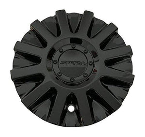 Strada Spina S16 11212285F-2 Gloss Black Wheel Center Cap - wheelcentercaps