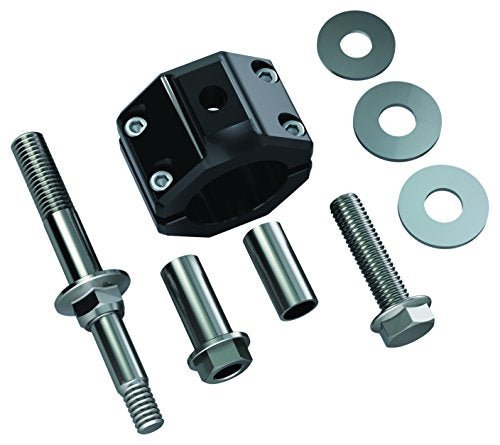 TeraFlex 1123160 Steering Stabilizer Relocation Bracket Kit (JK (for HD 42mm Tie Rod)) - Wheel Center Caps