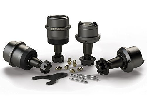 TeraFlex 1353100 TJ/YJ/XJ/ZJ Dana 30/44 Premium Series Ball Joint 4-Pack, 1 Pack - Wheel Center Caps