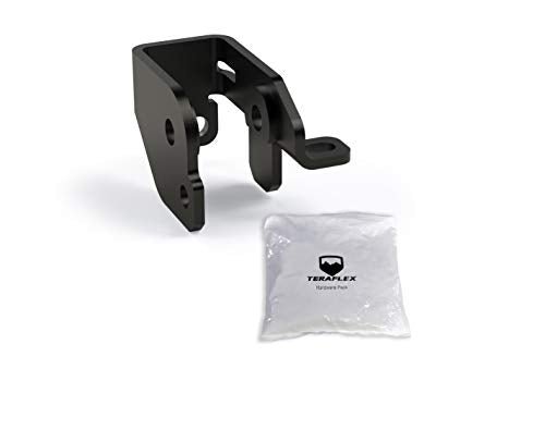 TeraFlex - 1953250 JL/JLU Front Track Bar Axle Bracket Kit (2.5-3.5 Lift) - Wheel Center Caps