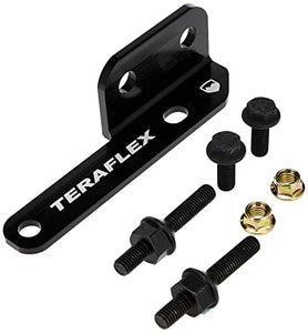 Teraflex 4997192 JL: CB Antenna & Flag Whip Mount Bracket Kit - Wheel Center Caps