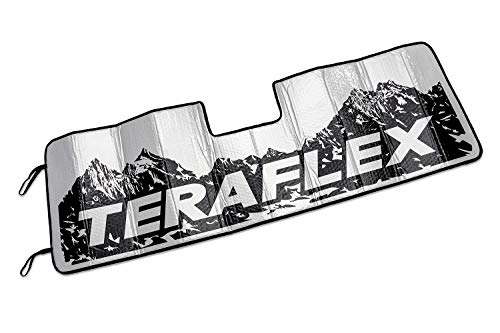 TeraFlex JL | JT: TeraFlex Windshield Sunshade w/ADAS - Wheel Center Caps