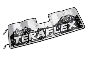 TeraFlex JL | JT: TeraFlex Windshield Sunshade w/ADAS - Wheel Center Caps