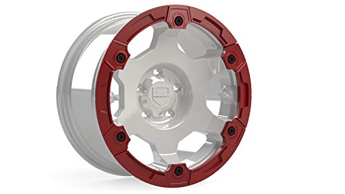TeraFlex Nomad Split Rash Rings Red with Hardware replacement wheel center cap part 1056014