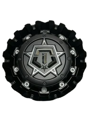 TIS Matte Black Wheel Center Cap 6032K139-TIS-CAP 6032L2012 - Wheel Center Caps