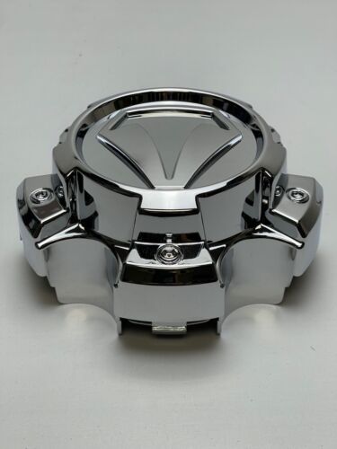 Toyota T-Force Chrome Snap In Wheel Center Cap 890C01 89-9586T S1304-07 wheel center cap additional view 2
