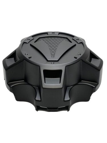 Toyota T-Force Matte Black 5 Lug Snap In Wheel Center Cap 89-9601SB 1236S01 wheel center cap additional view 2