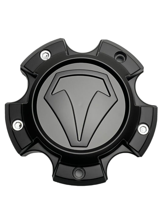 Toyota T-Force Matte Black Wheel Center Cap 89-9598C 881C01 S1204-06 replacement wheel center cap part 89-9598C