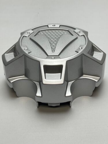 Toyota T-Force Silver 5 Lug Snap In Wheel Center Cap 89-9601SB 1236S01 S1604-01 wheel center cap additional view 2