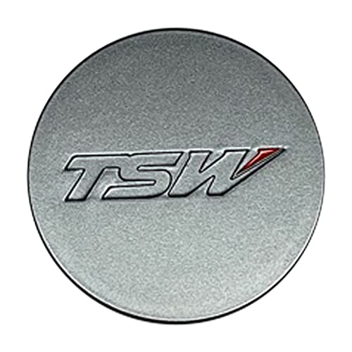 TSW Wheel PCG18-T PSCG18TMGMA Matte Gray Center Cap Snap in replacement wheel center cap part PCG18-T