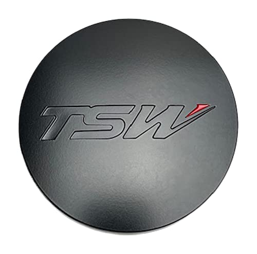 TSW Wheels CCPCF82-T 1914S01+MB-698 Matte Black 5x112 Center Cap replacement wheel center cap part CCPCF82-T