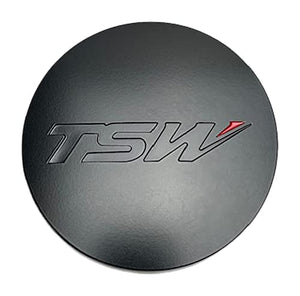 TSW Wheels CCPCF82-T 1914S01+MB-698 Matte Black 5x112 Center Cap - Wheel Center Caps