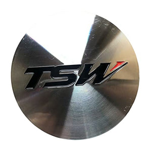 TSW Wheels SPCF82-2 PCF82-2 PSCF822TSWFRW1 Machined Center Cap - Wheel Center Caps