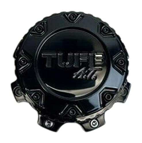 TUFF A.T. Gloss Black Wheel Center Cap 2321L163(GB) 2321L163-1 replacement wheel center cap part 2321L163