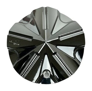 Tyfun Chrome Wheel Center Cap 755 - Wheel Center Caps