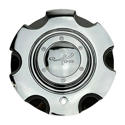Tyfun Chrome Wheel Center Cap C76101-CAP T761-CAP replacement wheel center cap part C76101-CAP