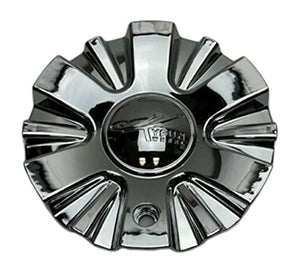 Tyfun Chrome Wheel Center Cap CSTF702S-2P SJ904-06 - Wheel Center Caps