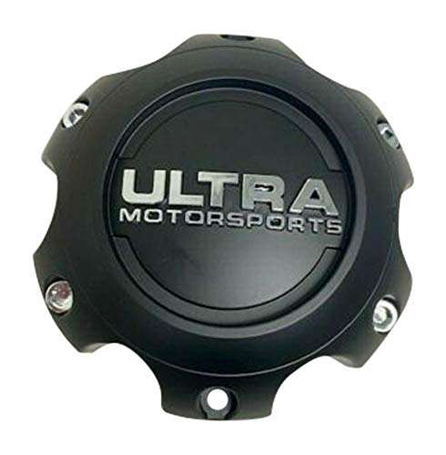 Ultra Motorsports 89-9765 C812206 Matte Black Wheel Center Cap - Wheel Center Caps