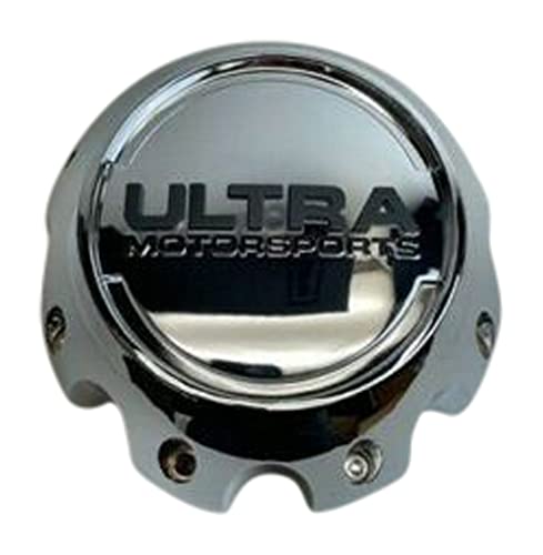 Ultra Motorsports Chrome Wheel Center Cap 81211765F-1 A89-9799RC - wheelcentercaps