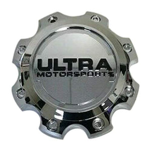 Ultra Motorsports Chrome Wheel Center Cap 89-9779 C812207 - Wheel Center Caps