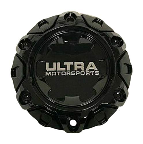 Ultra Motorsports Gloss Black Wheel Center Cap A89-0056BK 83182090F-1B replacement wheel center cap part A89-0056BK